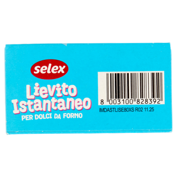 Selex Lievito per Dolci in Bustine 5x16 g