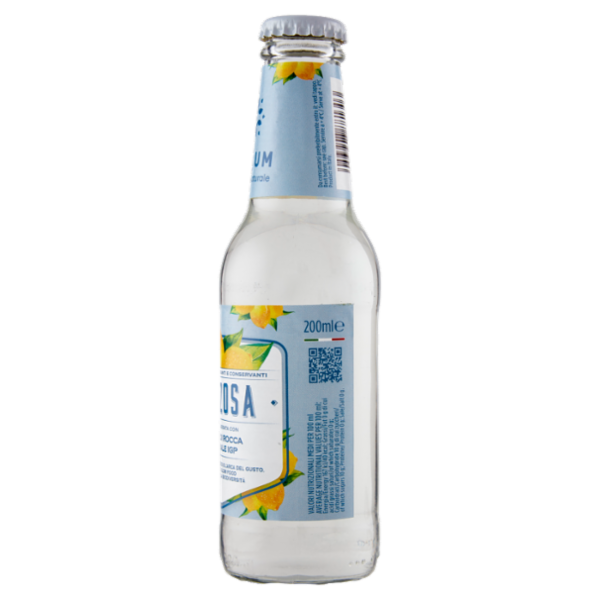 Verum Bevi più Naturale Gazzosa Bevanda Gassata con Limone di Rocca Imperiale IGP 200 ml