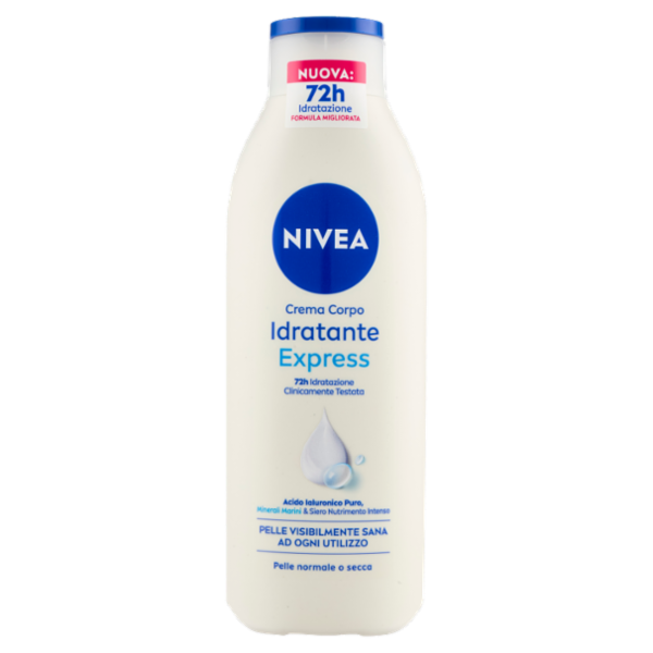 Nivea Crema Corpo Idratante Express Pelle normale o secca 250 ml