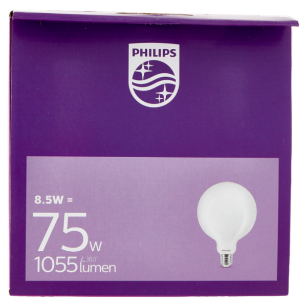 Philips Led globo vetro 75W E27 2700K