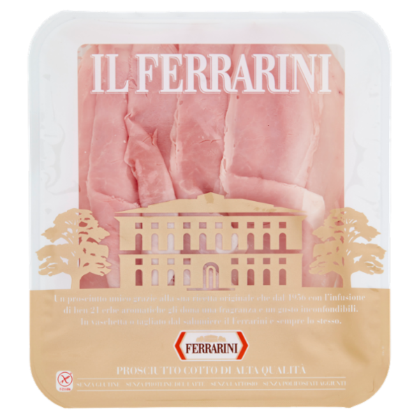 Ferrarini il Ferrarini Prosciutto Cotto di Alta Qualità 120 g