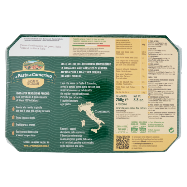 La Pasta di Camerino Paglia e Fieno 250 g