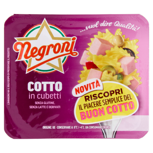 Negroni Cotto in Cubetti 100 g