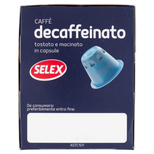 Selex Caffé in Capsule Decaffeinato Compatibili Nespresso 30 pezzi