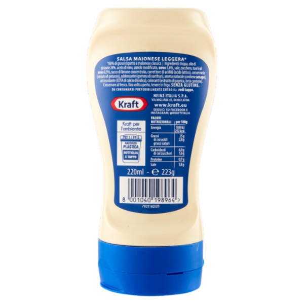 Kraft mayonnaise Leggera 223 g