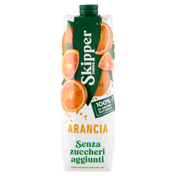 Zuegg Skipper Arancia Senza zuccheri aggiunti 1000 ml