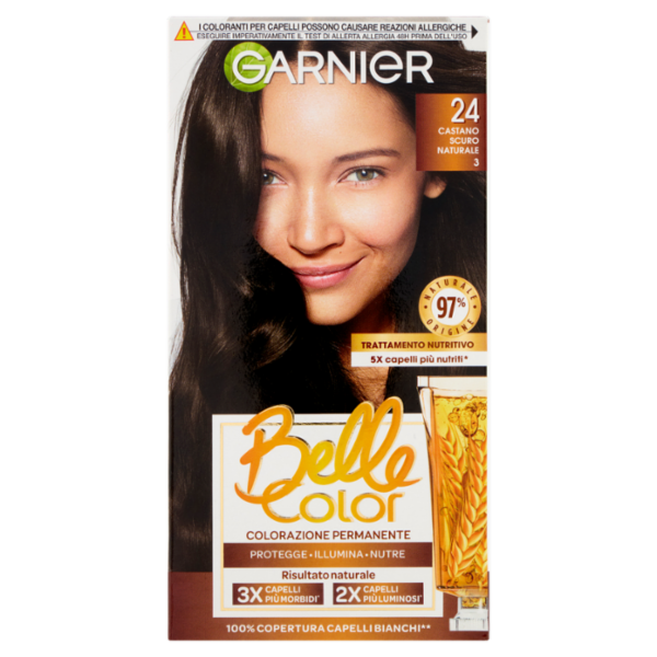 Garnier Belle Color Colorazione Permanente 24 Castano Scuro Naturale 3