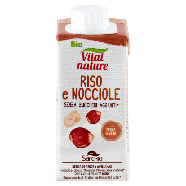 Vital Nature Biologico Riso e nocciole 200 ml