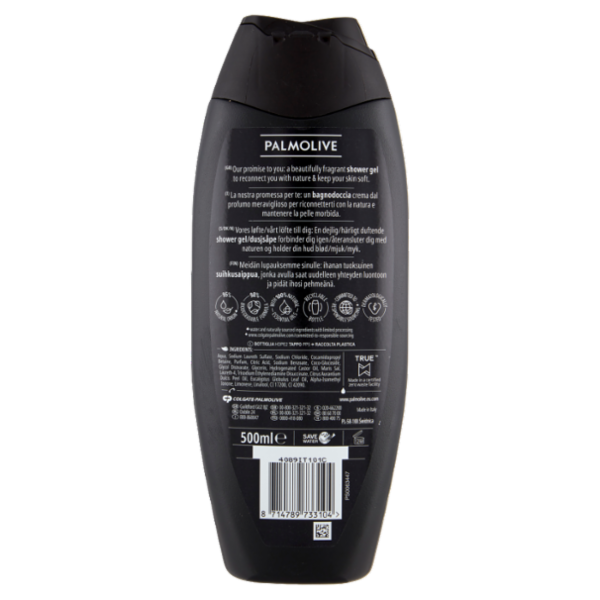 Palmolive bagnoschiuma Men Refreshing 3 in 1 con oli essenziali 500 ml