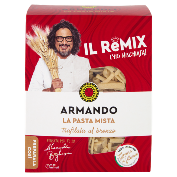 Armando *Metodo zero Residui di Pesticidi e Glifosato la Pasta Mista 500 g