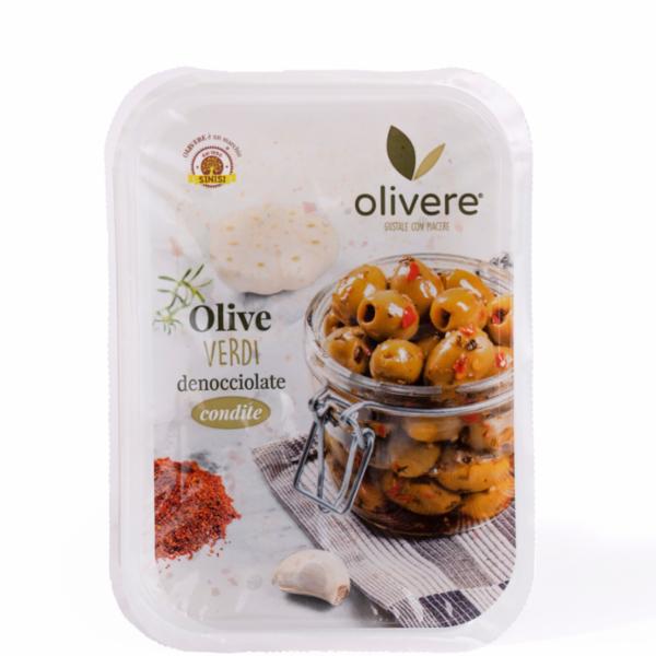 Sinisi Olive Verdi Denocciolate Condite Gr.200