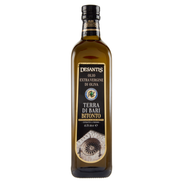 Desantis Olio Extra Vergine di Oliva Terra di Bari Bitonto DOP 0,75 l
