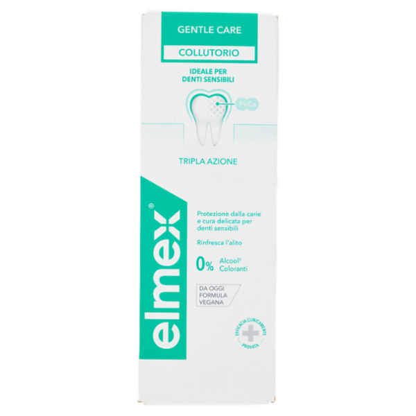 elmex collutorio Gentle Care denti sensibili 400 ml
