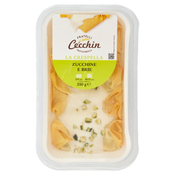 Cecchin la Crespella Zucchine e Brie 350 g