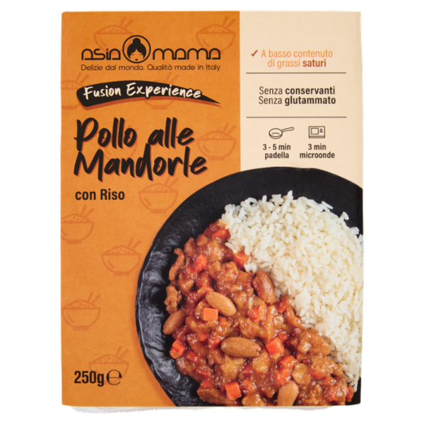 asia mama Fusion Experience Pollo alle Mandorle con Riso 250 g