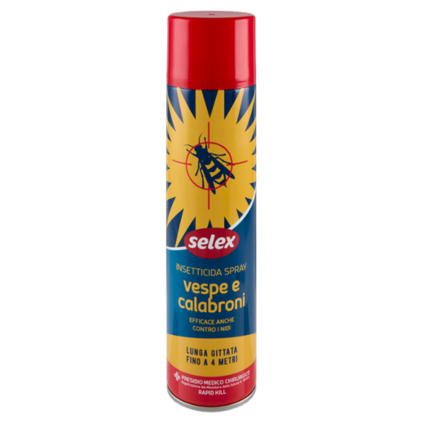 Selex Insetticida Spray Vespe e Calabroni 400 ml