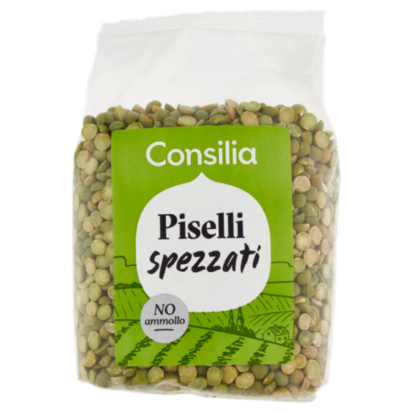 Consilia Legumi Secchi Piselli Spezzati 500 g