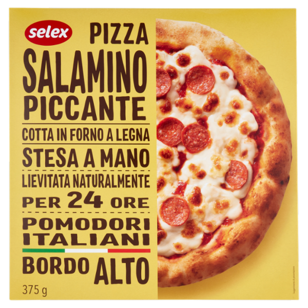 Selex Pizza con Salamino Piccante Surgelata 375 g