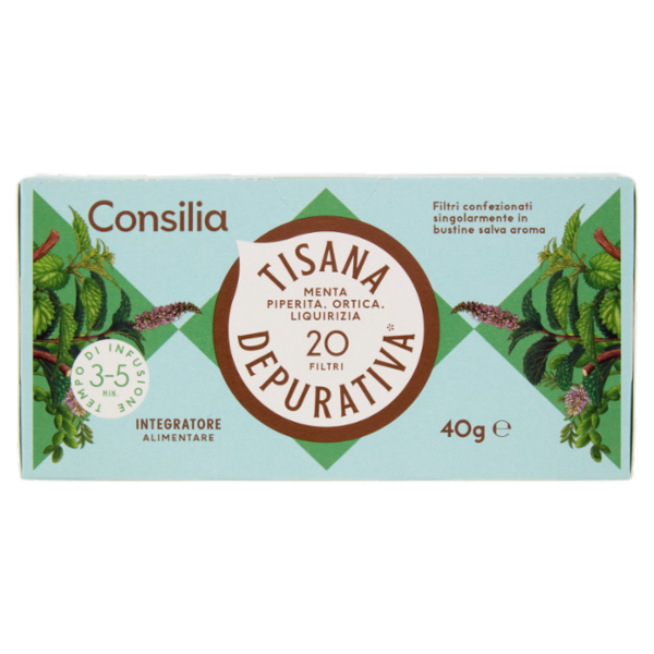 Consilia Tisana Depurativa 20 Filtri 40 g