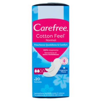 Carefree Cotton Feel* Normal Salvaslip 20 Pz