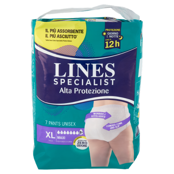 Lines Specialist Alta Protezione Pants Unisex Taglia XL Maxi 7 pz