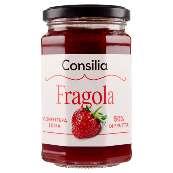Consilia Confettura Extra di Fragole 340 g