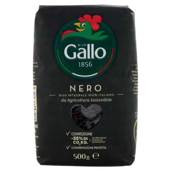 Riso Gallo Nero da Agricoltura Sostenibile 500 g