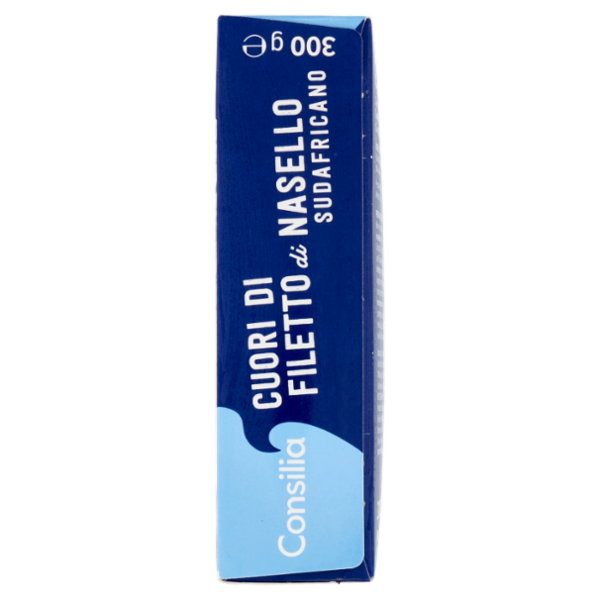Consilia Cuori di Filetti di Nasello Surgelati 300 g
