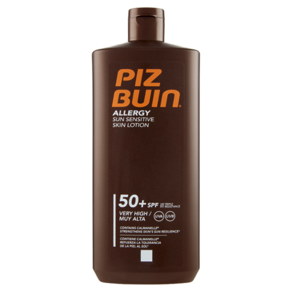 Piz Buin Allergy Sun Sensitive Skin Lotion 50+ SPF Alta 400 ml