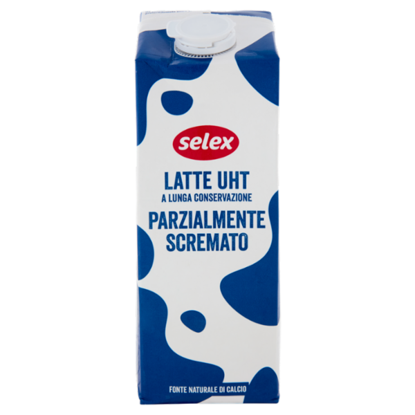 Selex Latte Uht Parzialmente Scremato 1 L