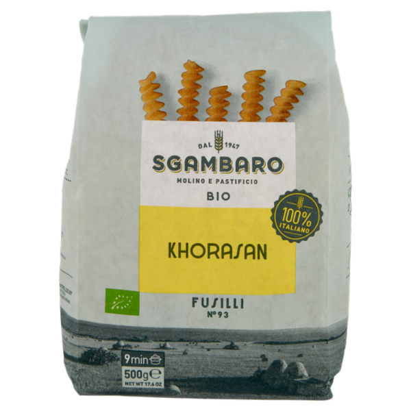 Sgambaro Bio Khorasan Fusilli N°93 500 g