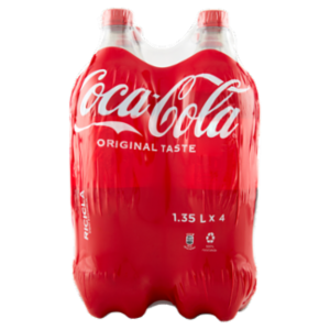 COCA-COLA Original Taste PET 4 x 1,35 L