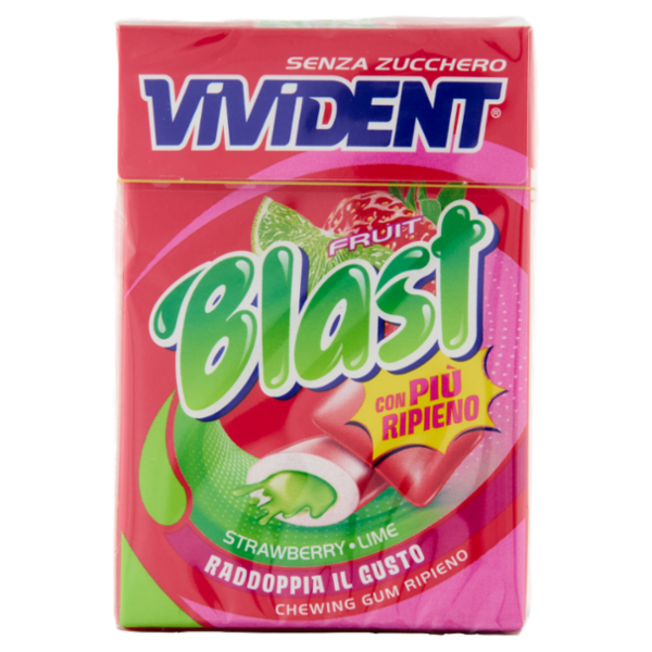 Vivident Fruit Blast Strawberry Lime 30 g