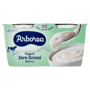 Arborea Yogurt Zero Grassi Bianco 2 x 125 g