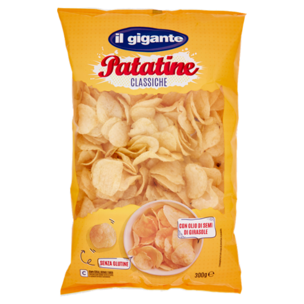 IL GIGANTE Patatine Classiche 300 g