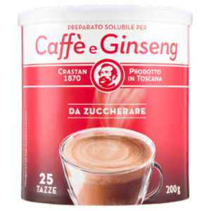 Crastan Preparato Solubile Per Caffè e Ginseng Da Zuccherare 200 g