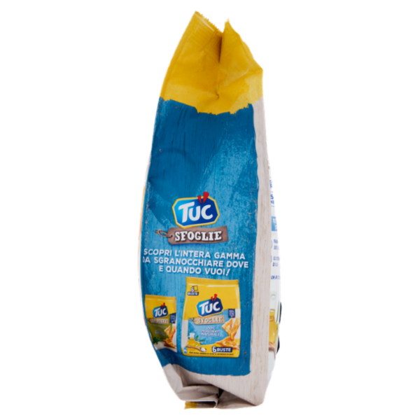 Tuc Sfoglie, crackers con Olio Extra Vergine di Oliva & Un Pizzico di Sale - 170 g