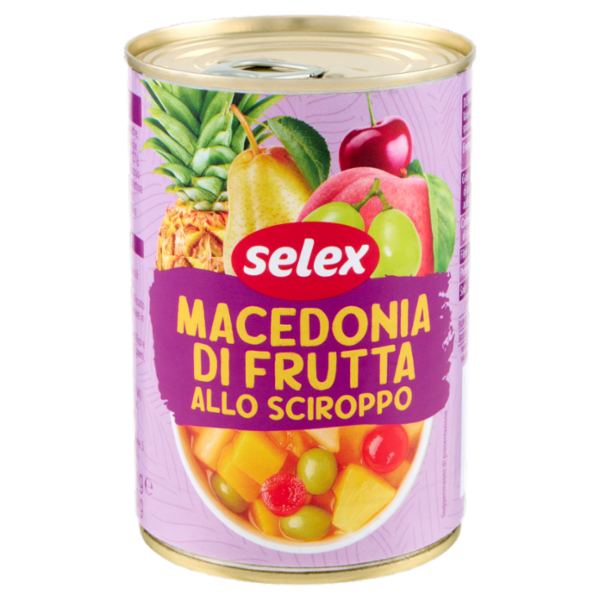 Selex Macedonia di Frutta allo Sciroppo 411 g