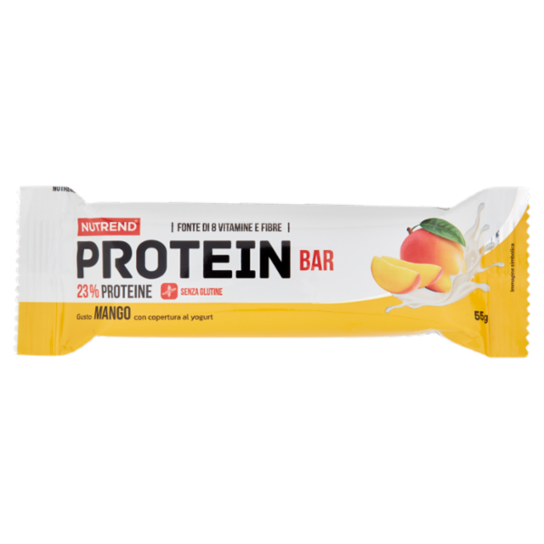 Nutrend Protein Bar Gusto Mango con copertura al yogurt 55 g
