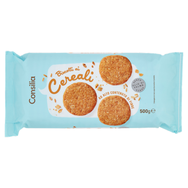 Consilia Biscotti ai Cereali 2x250 g
