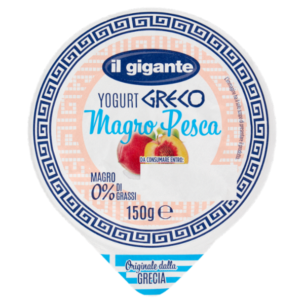IL GIGANTE Yogurt Greco Magro Pesca 150 g
