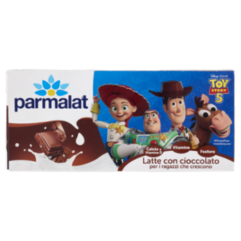 Parmalat Latte Con Cioccolato Per i Ragazzi Che Crescono Disney Pixar Toy Story 5 3 x 200 Ml