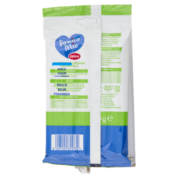 Selex Amico Mio Cane di Taglia Grande Dental Snack 7 pezzi 180 g