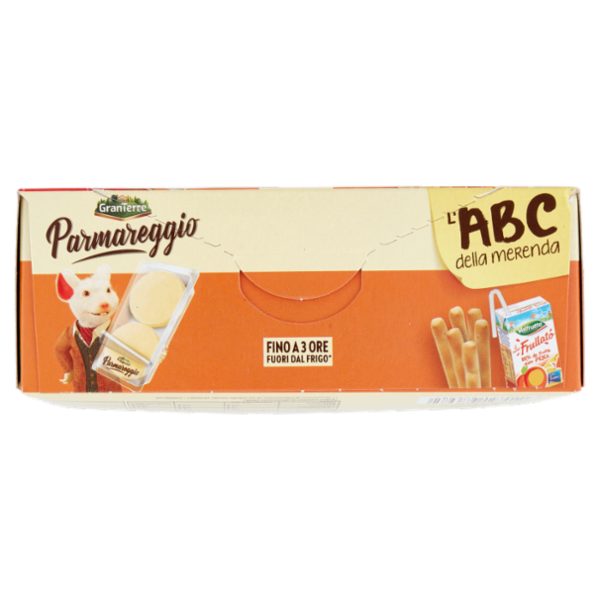 Parmareggio l'ABC della merenda con Dischetti al Formaggio
