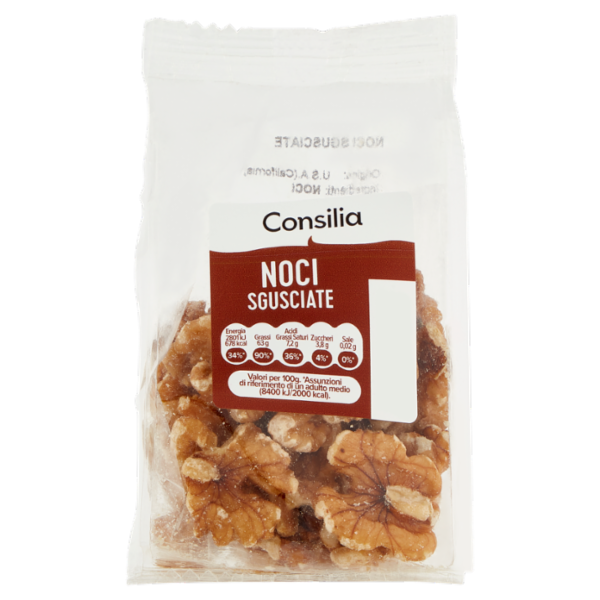 Consilia Frutta Secca Noci Sgusciate 70 g