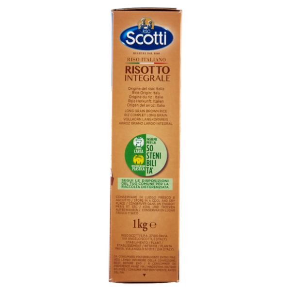 Riso Scotti Risotti Selection Risotto Integrale 1 kg
