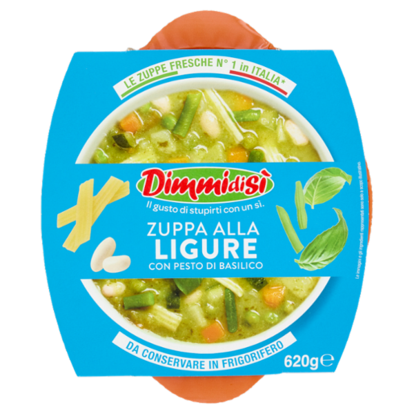 DimmidiSì Zuppa alla Ligure con Pesto di Basilico 620 g