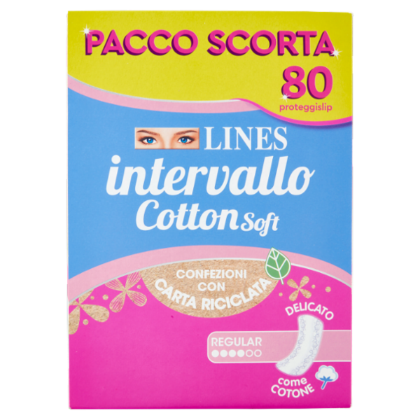Lines intervallo Cotton Soft Regular 80 pz