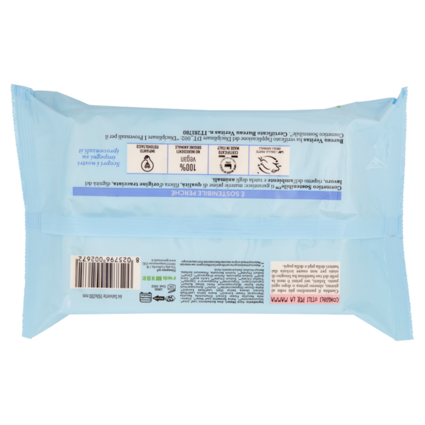 I Provenzali Bio Salviette Detergenti Biologiche 64 pz