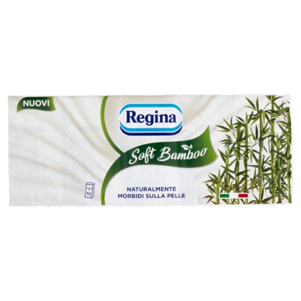 Regina Soft Bamboo Fazzoletti 10 pacchetti